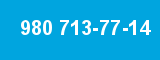 980 713-77-14